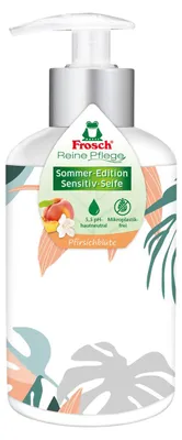 Immagine prodotto di Frosch Sapone Sensibile Edizione Estate Fiori di Pesca 300ml