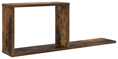 Immagine prodotto di vidaXL Mensole sospese in legno effetto rovere, 80 x 15 x 30 cm, materiale composito