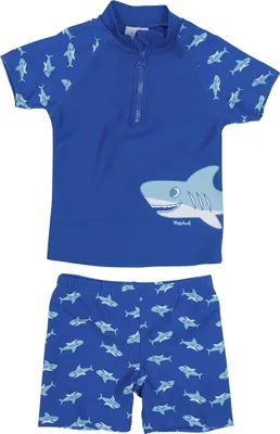 Produktbild von playshoes UV-Schutz Bade Set Hai blau
