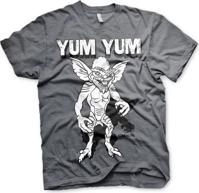Produktbild von Gremlins Yum Yum T-Shirt - Medium - Dark-Heather