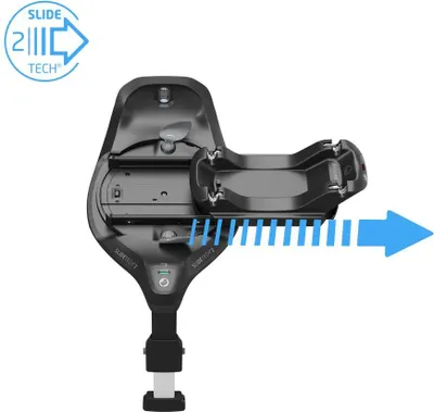 Produktbild von Maxi-Cosi FamilyFix Slide Pro ISOFIX Basisstation, mit SLIDETECH®2, mehrere Kindersitze, Rotationssperre für rückwärtsgerichtetes Fahren
