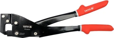 Obrázek produktu pro Yato YT-5131, Lisovací kleště, 0,8 mm, Hliník, Ocel, Titanová, PVC, Ocel, Červená, 345 mm
