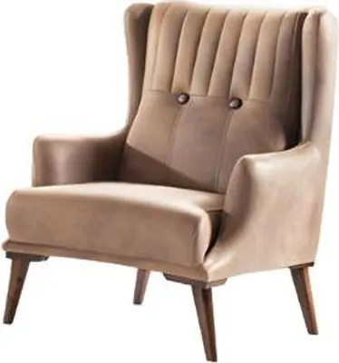 Immagine prodotto di Poltrona Poltrona di design Poltrona imbottita Poltrona moderna relax in pelle Sedia