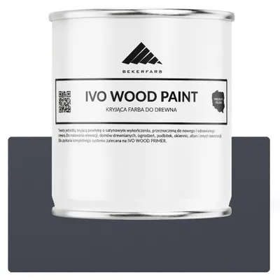 Zdjęcie produktu dla Farba do drewna Bekerfarb 0,7 l - Grafitowy