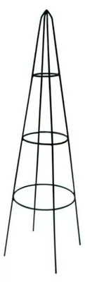 Produktbild von Metallobelisk als Rankhilfe für den Garten