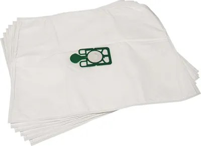 Produktbild von vhbw 5x Staubbeutel kompatibel mit Numatic HZQ 570, HZDQ 570, NVDQ 570, NED570 Staubsauger - 34cm x 29cm Grün Weiß