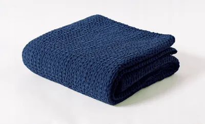 Produktbild von Vital Home Baumwoll-Narzuta Dunkelblau 180x220 cm