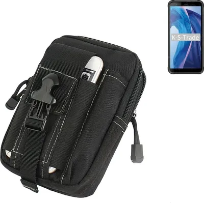 Produktbild von K-S-Trade Gürtel Tasche kompatibel mit Blackview BV6300 Gürteltasche Holster Schutz Hülle Handy Hülle Smartphone outdoor Handy-Hülle schwarz