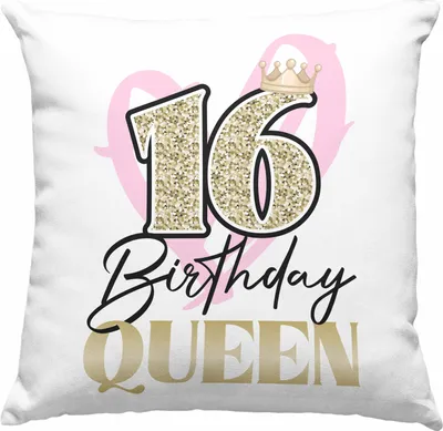 Produktbild von Trendation - 16. Geburtstag Deko-Kissen mit Füllung 40x40 Geschenk Mädchen Geschenkidee Lustig Spruch 16 Geschenke Geschenkideen zum 16 Bday 16er Tochter  Deko-Kissen mit Füllung 40x40 (Blau)