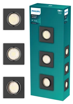 Obrázok produktu pre Philips 8721103037039, LED, 220-240 V, Čierna