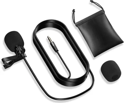 Produktbild von Ansteckmikrofon Kondensator Kugelcharakteristik Lavmic1 mit 3m Kabel und 3,5 mm Klinkenanschluss