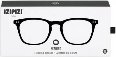 Produktbild von IZIPIZI #E Reading - Black : +2,50 Dioptrien / sph.: +2,50