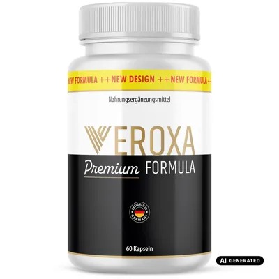 Produktbild von Veroxa Premium Formula Kapseln - Mit wertvollen Inhaltsstoffen - 60 Kapseln, KI-generiertes Bild