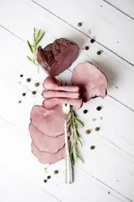 Produktbild von Szynka z dzika 120 g plasterki Las Huberta
