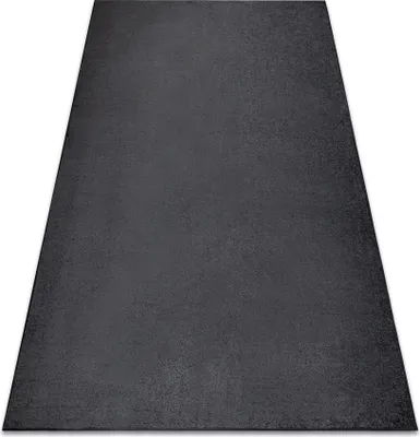 Produktbild von Teppich Teppichboden SANTA FE schwarz 98 eben, glatt, einfarbig Schwarz 100x150 cm