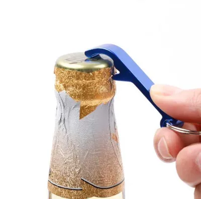 Produktbild von CHPN - Schlüsselanhänger - Bierflaschenöffner - Flaschenöffner - Blau Bieröffner-Schlüsselanhänger: Geschenk - Schlüsselanhänger - Flaschenöffner - Blau