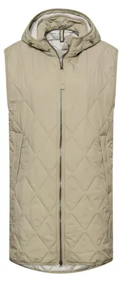 Produktbild von camel active Damen Lange Weste mit Kapuze Salbei, womenswear-46