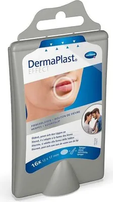 Produktbild von DermaPlast Effect, 1,7 x 1,2 cm, Transparent, 16 Stück(e)