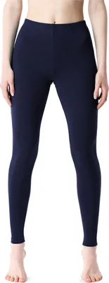 Image de Leggings longs pour femme Bellivalini en viscose BLV50-203 (bleu foncé, taille S)