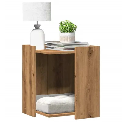 Produktbild von Katzenklo Artisan-Eiche 42x42x51 cm Holzwerkstoff 857750