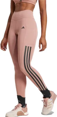 Produktbild von ADIDAS ADIDASDamen Tight Optime 3-Streifen Full-Length rosa M