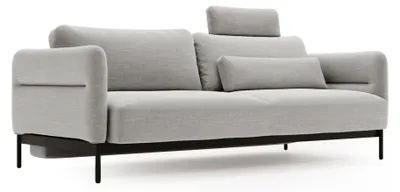 Obrázok produktu pre Selsey Solianero - 3-miestna pohovka s funkciou spánku, svetlosivá, 223 cm