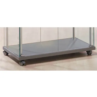 Produktbild von Rollensatz für Glasvitrine expoline VE=4 Zwillings-Lenkrollen