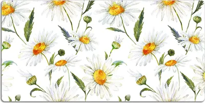Produktbild von Schreibtischmatte Tischunterlage 90x45 cm Mauspad - Kamillenfeld