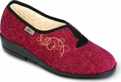 Produktbild von Damen Senior Hausschuhe Befado 940D355 warm Burgund