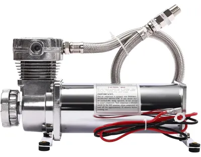 Immagine prodotto di Compressore per sospensioni pneumatiche da 12 V - Kit compressore JZONSJ-000100ND - 200 PSI max - 50 l/min - 200–300 W - 23 A - Serbatoio ≤19 l - 30×10×16,5 cm