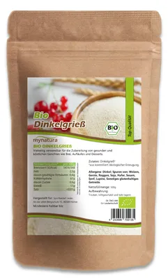 Produktbild von Mynatura  Dinkelgrieß ab 500g Beutel - 1000g