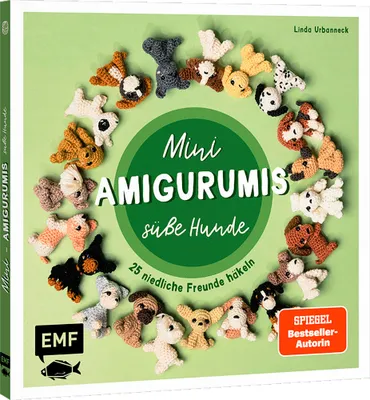 Produktbild von Mini-Amigurumis - Süße Hunde