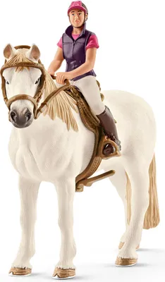 Produktbild von schleich Freizeitreiterin Mit Pferd, 5 Jahr(e), Mehrfarbig, Kunststoff