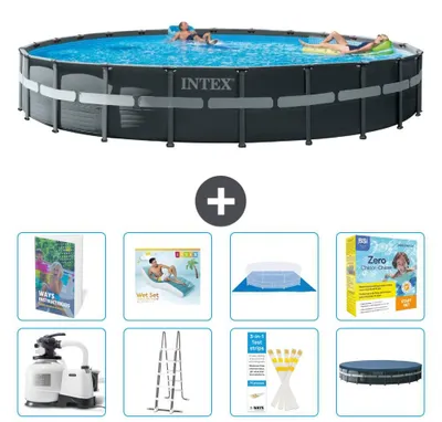 Produktbild von Ultra XTR Pool Rund - 732x132 cm - 9-teilig  S639