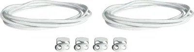 Gummi Schürsenkel für On Cloud Schuhe - Farbe: Weiss