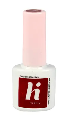 Obrázek produktu pro Hi Hybrid 249 Třešňově červená UV gelový lak na nehty 5ml