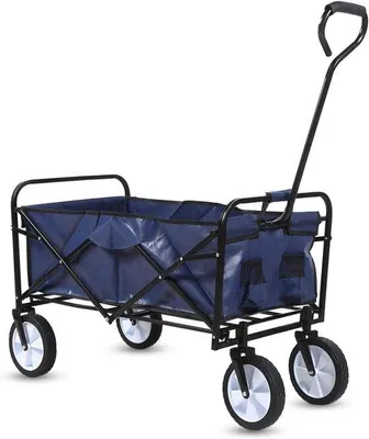Produktbild von Famanu Faltwagen - tragbar und vielseitig - blau