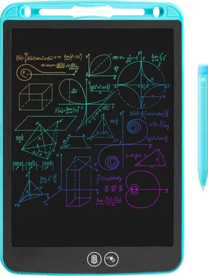 Zdjęcie produktu dla 8,5-calowy tablet LCD do pisania - podkładka do rysowania z kolorowymi tablicami i piórem magnetycznym dla dzieci (3-6 lat)