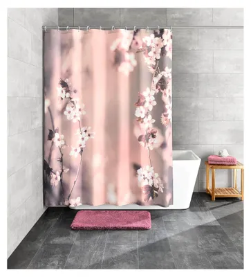 Produktbild von Duschvorhang TXT Nelke, 120x200 cm