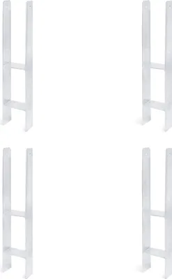 Produktbild von Alberts H-Pfostenträger im Bundle, feuerverzinkt, Höhe 300 mm, Gesamthöhe 600 mm, Tiefe 60 mm