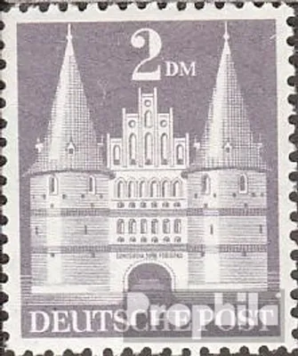Produktbild von Briefmarken Bizone (Alliierte Besetzung) 1948 Mi 98Y II B postfrisch Bauten
