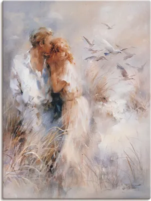 Produktbild von ARTland Leinwandbild Dichte Harmonie Größe: 45x60 cm