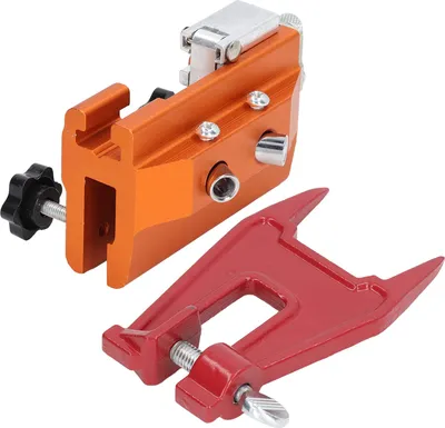 Image de Kit d'affûtage pour tronçonneuse avec manivelle, portable, avec support de guidage