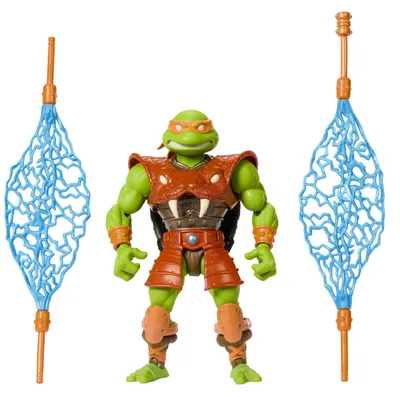 Zdjęcie produktu dla Mattel - Figurka Michelangelo 14cm z Masters of the Universe Turtles of Grayskull