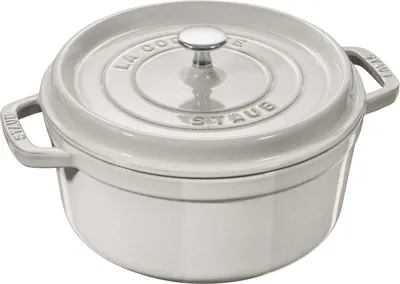 Produktbild von Zwilling La Cocotte 24cm rund weisser Trüffel Gusseisen