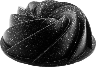 Produktbild von Guss-Backform mit Rosenwirbel-Design Ø 25,5 cm – Elegante Kuchenform aus Guss