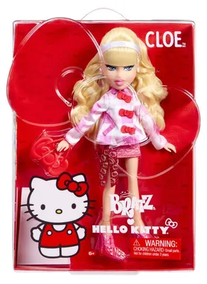 Immagine prodotto di Bratz x Hello Kitty: Bambola di moda – Cloe, per bambine, età consigliata: 6 anni, adatta a bambini e bambine, multicolore