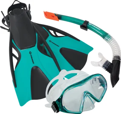 Produktbild von SCHILDKRÖT Schnorchel-Set "Cayman" Größe: 37-42 3-teilig