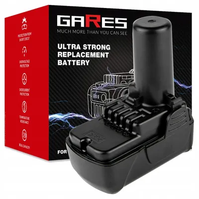 Obrázok produktu pre GARES Akumulátor Batéria pre Hitachi BCL 1015 BCL1015 Hikoki DS10DAL | 10,8 V 2Ah | Zosilnená séria High-Performance | Vysoký výkon | Gares