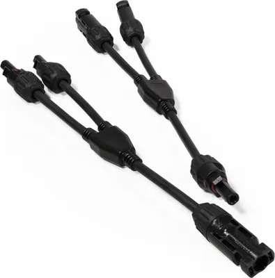 Produktbild von Y-Stecker-Adapterkabel McShine für Solarkabel IP67 2er-Set